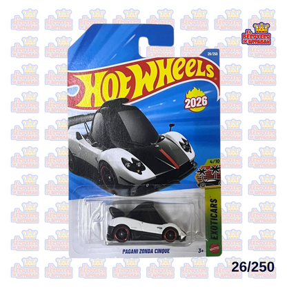 Hot Wheels 2026 Blister Largo – Modelos de Lotes A, B Y C (Números 1 a 50)