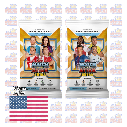 UEFA Champions League Match Attax Extra 2025/26 Booster Display (32 Sobres)