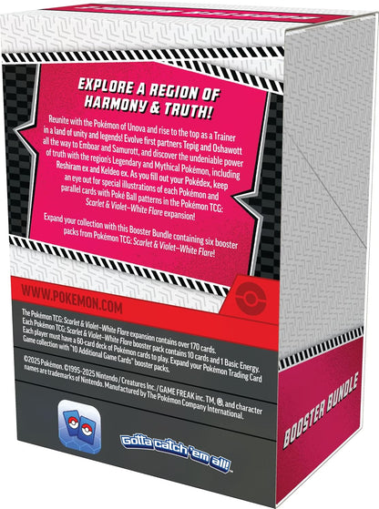 Pokémon TCG: Scarlet & Violet — White Flare (Caja de 6 sobres) en inglés