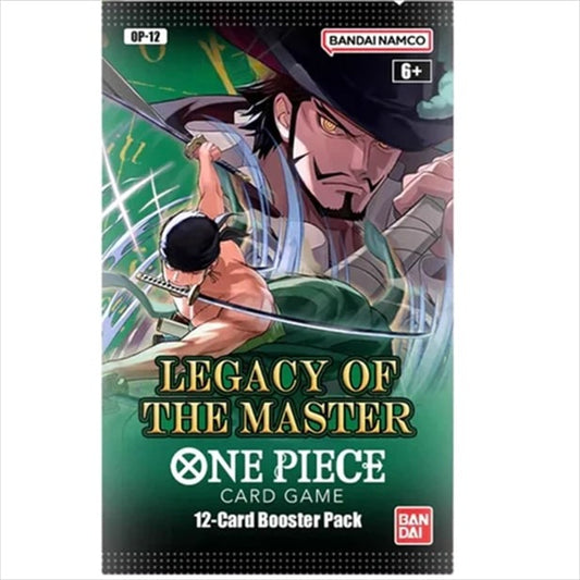 One Piece Card OP-12 Legacy Of The Master Booster Pack En Inglés