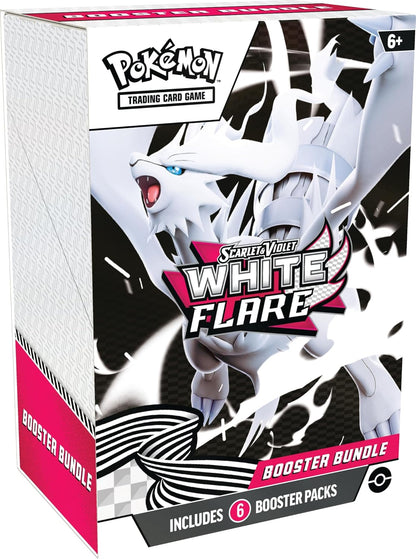 Pokémon TCG: Scarlet & Violet — White Flare (Caja de 6 sobres) en inglés