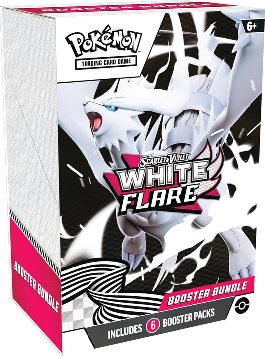 Pokémon TCG: Scarlet & Violet — White Flare (Caja de 6 sobres) en inglés