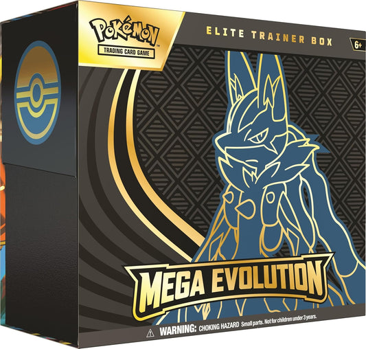 Pokémon ETB Mega Evoluciones en Inglés Mega Lucario