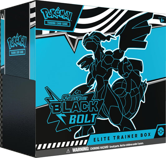 Pokémon TCG: Caja entrenadores de elite Black Bolt en Inglés