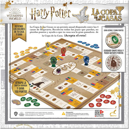 la Copa de Las Casas Harry Potter, Juego de Mesa Novelty Corp