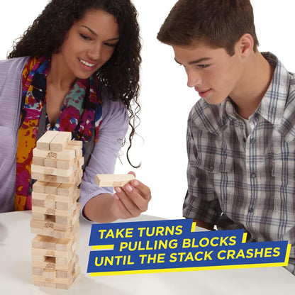 Hasbro – Juego de Mesa Original de Bloques de Madera (Jenga)