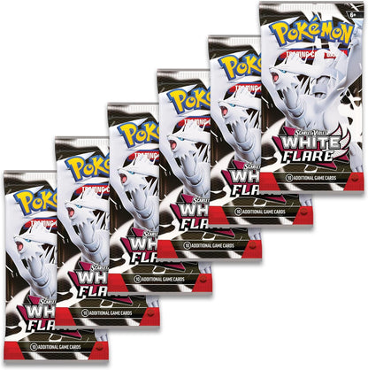 Pokémon TCG: Scarlet & Violet — White Flare (Caja de 6 sobres) en inglés