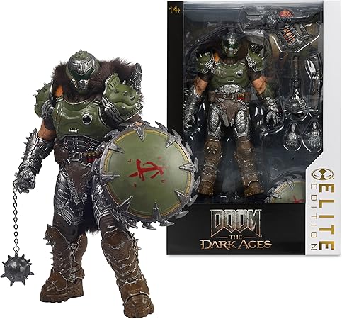 Figura DOOM: The Dark Ages Doom Slayer 7in Deluxe Action Figure McFarlane Elite Edition #1