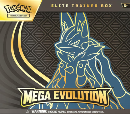 Pokémon ETB Mega Evoluciones en Inglés Mega Lucario
