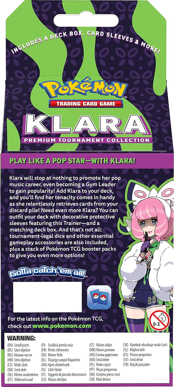En Inglés Pokémon TCG: Klara Premium Tournament Collection