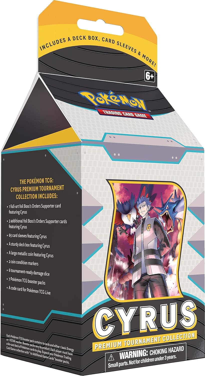 En Inglés Pokémon TCG: Cyrus Premium Tournament Collection