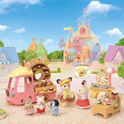 Sylvanian Families – Delicioso Carrito de Donas MI-93 (Versión Japonesa)