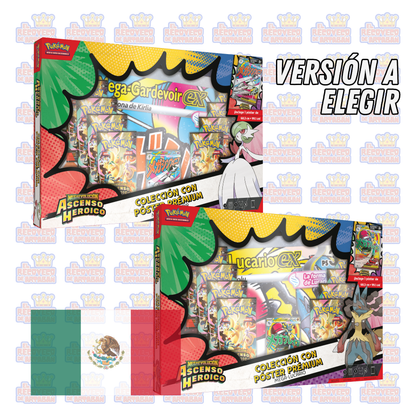 Pokémon TCG: Mega Evolución—Ascenso Heroico | Colección de Póster Premium