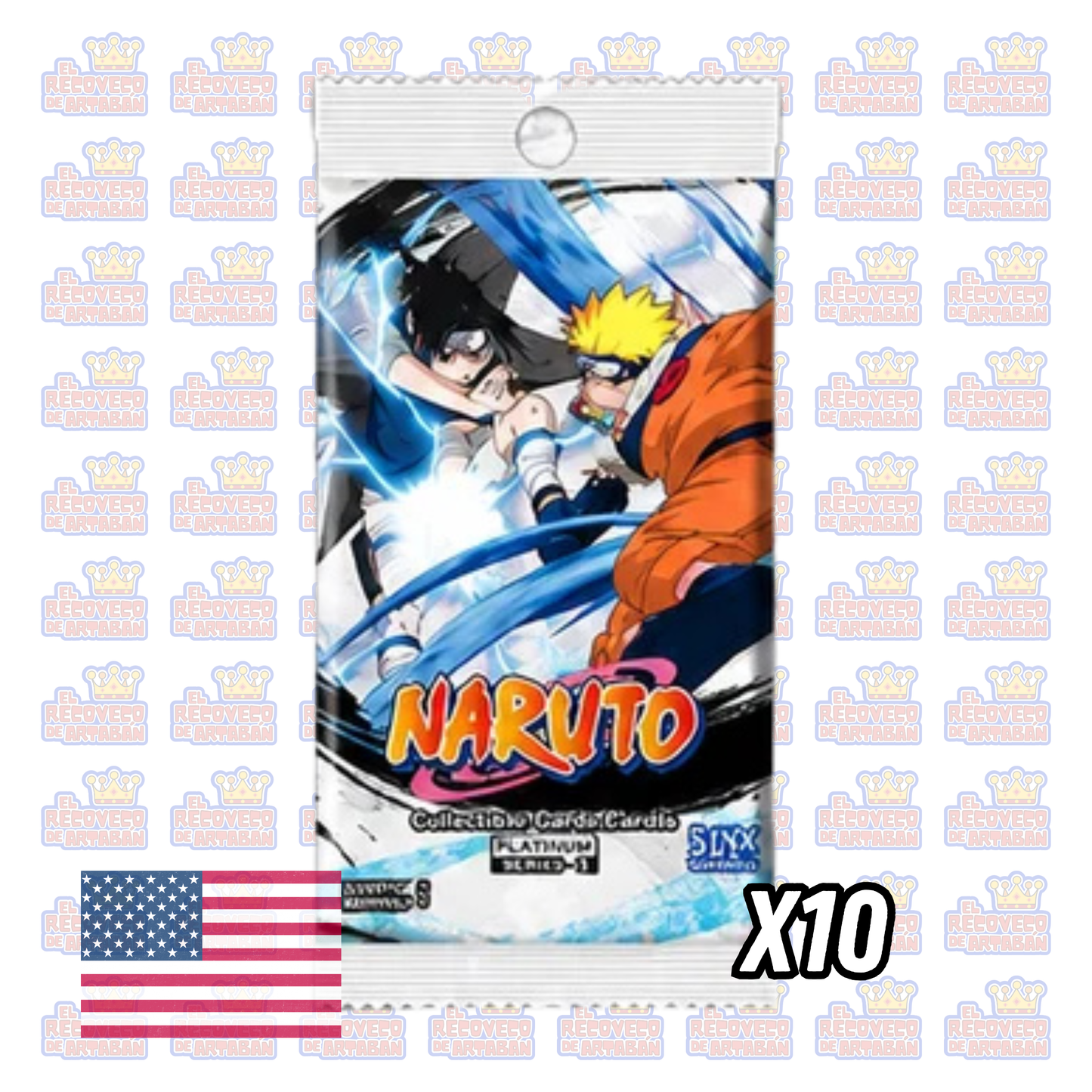 Caja de sobres (10) - KAYOU Naruto: Smriti Collectible Card – Chapter Jin Series 1 | En inglés