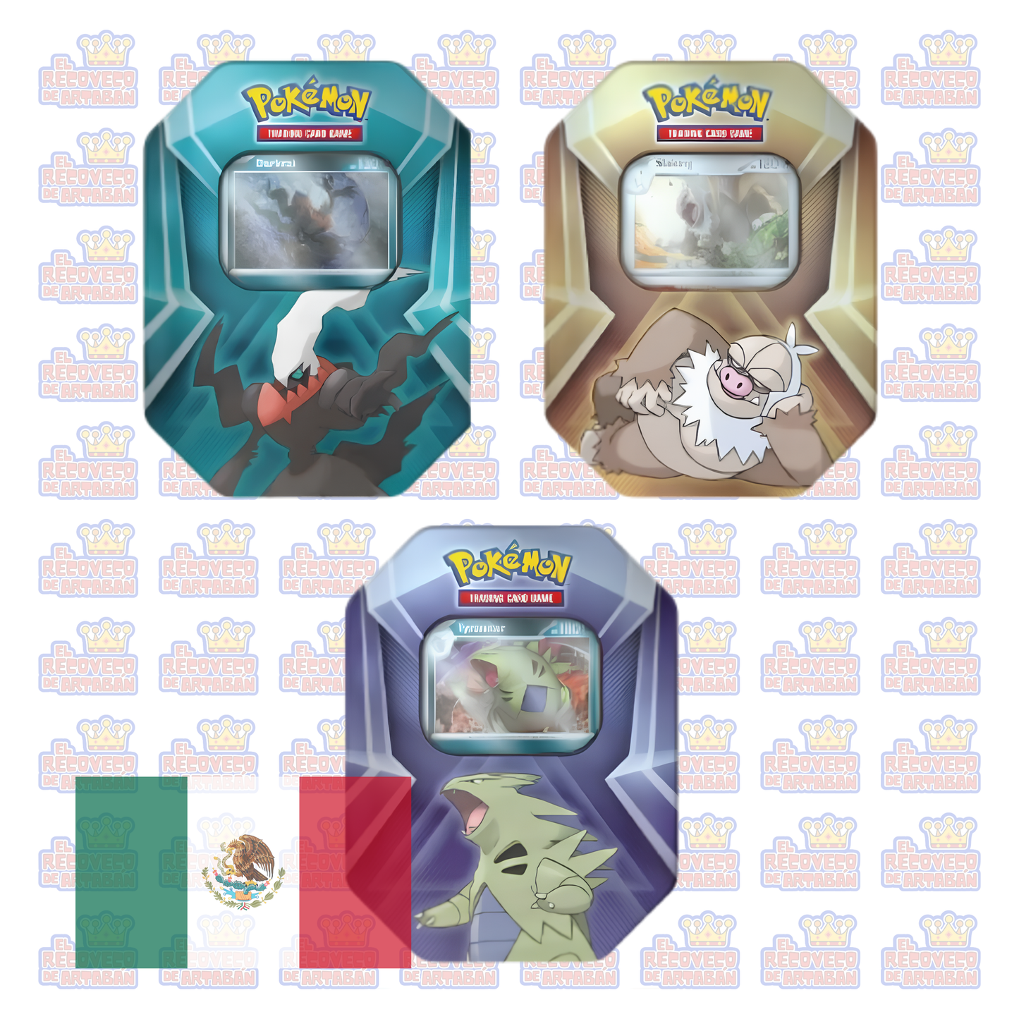 Pokémon TCG: Triple Whammy Tin (Español)