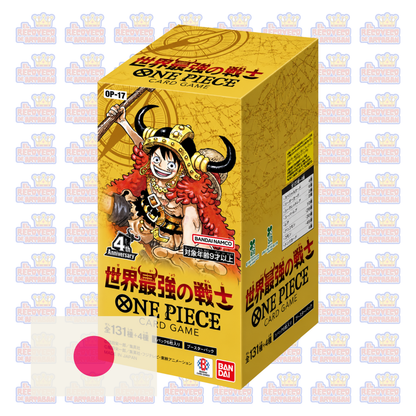 One Piece Card Game OP-17: The World's Strongest Warriors (Japonés)