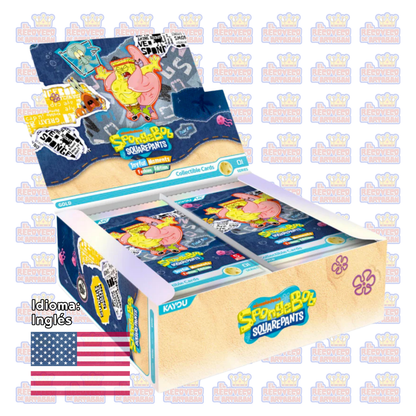 Caja de sobres (20) - KAYOU SpongeBob SquarePants: Joyful Moments Collectible Cards – Fashion Edition Series 1 (En Inglés)