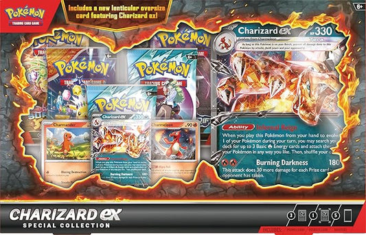 Pokémon TCG: Charizard ex Special Collection en Inglés
