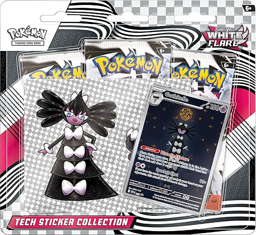 Pokémon TCG: Scarlet & Violet—White Flare Tech Sticker Collection en Ingles