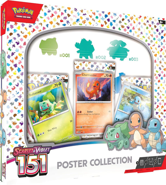 Pokemon TCG: 151 Poster Collection en Inglés