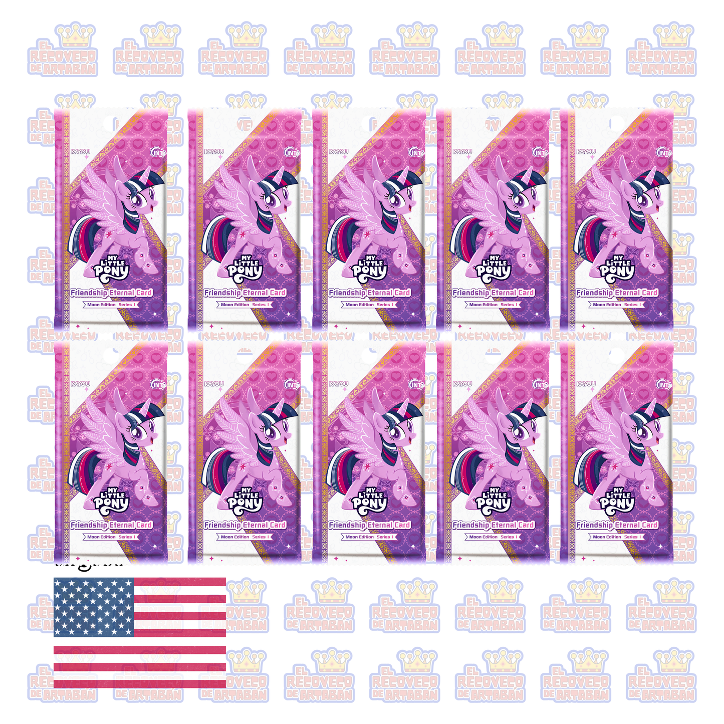 Caja de sobres (10) - My Little Pony: Friendship Eternal Cards – Moon Edition Wave 6 SEA (En Inglés)