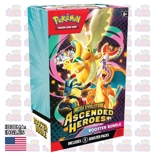 Pokémon TCG - Ascended Heroes Booster Bundle en Inglés (6 Sobres)