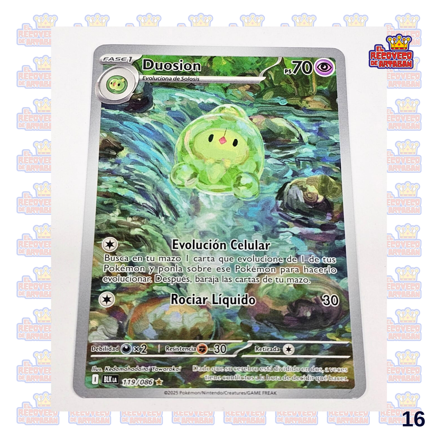 Duosion Black Bolt Illustration Rare 119/086