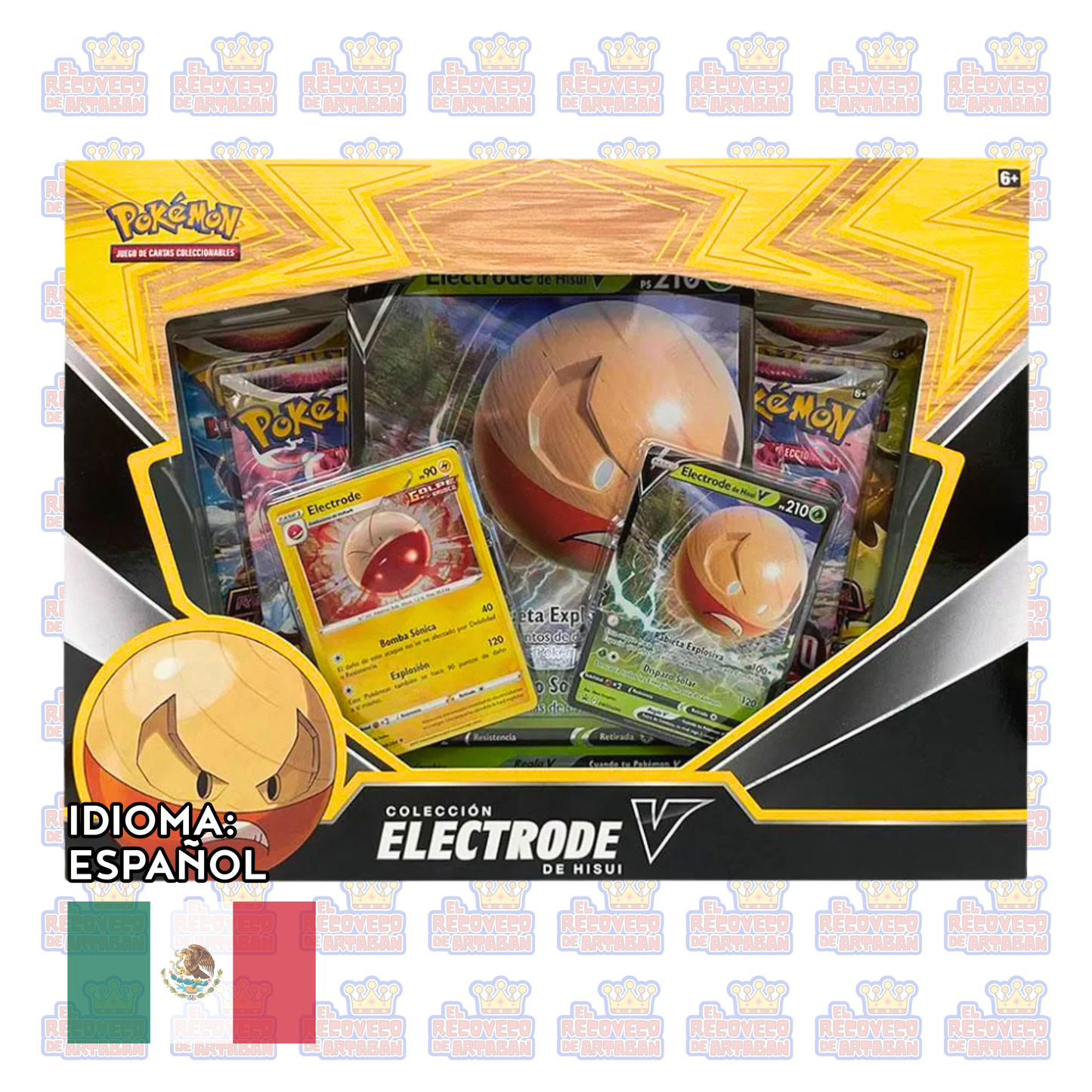 Pokémon TCG: Colección Electrode de Hisui V (Español)