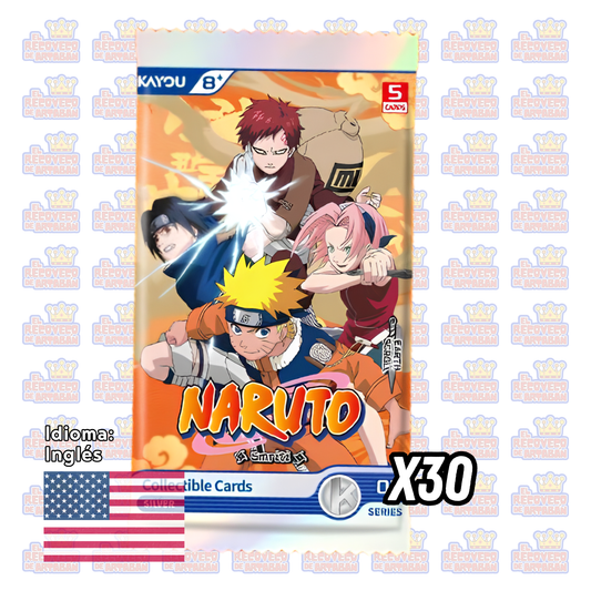 Caja de Sobres (30) - KAYOU Naruto Smriti Collectible Cards: Earth Scroll 001 SEA