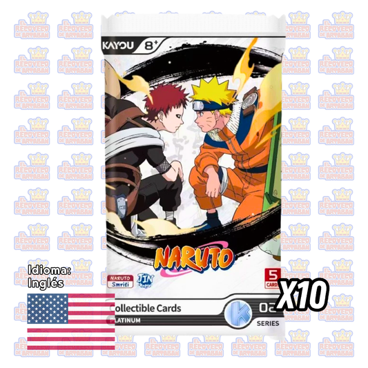 Caja de Sobres (10) - KAYOU Naruto: Smriti Collectible Card – Chapter Jin Series 2
