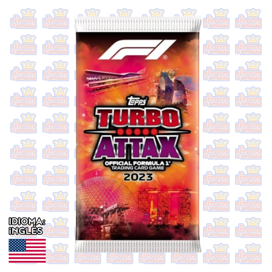 Topps Turbo Attax Formula 1 2023 Booster Pack (10 Cartas) En Inglés