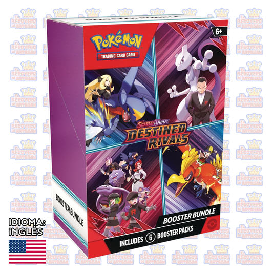 Pokémon TCG: Scarlet & Violet — Destined Rivals Booster Bundle (6 Sobres)