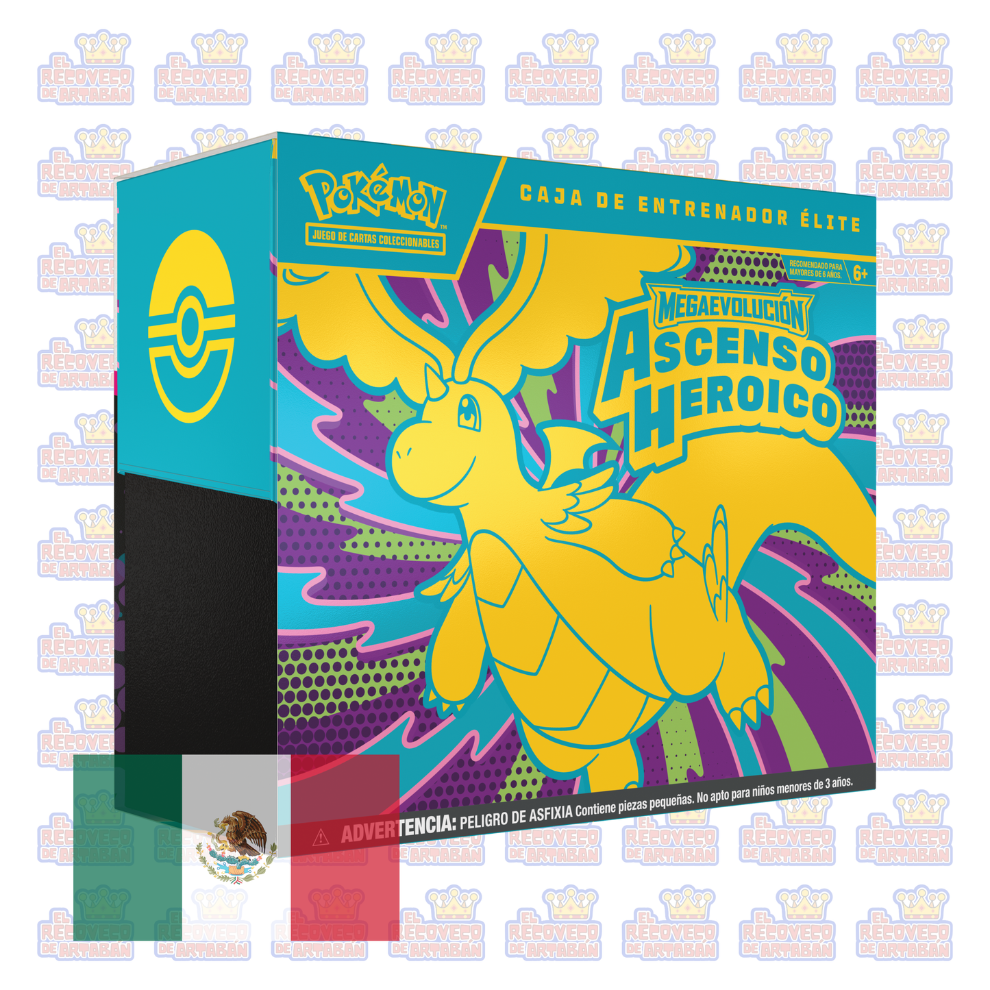 En español - Pokémon TCG: Mega Evolution — Ascended Heroes Caja de entrenador élite
