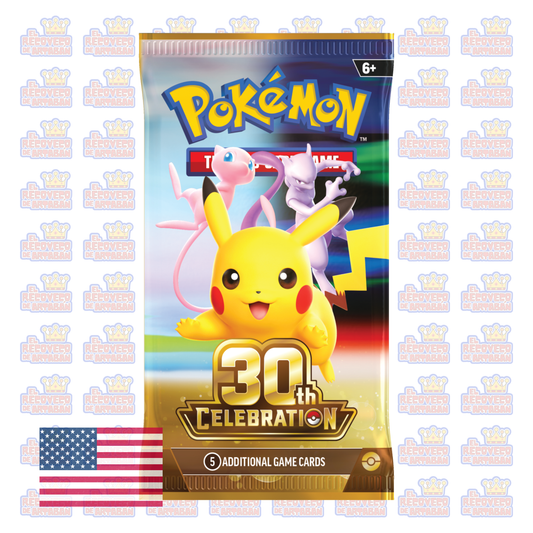 Un Sobre individual - Pokémon TCG: 30th Celebration | En Inglés
