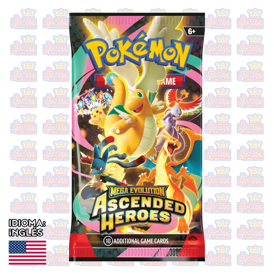 Pokémon TCG: Mega Evolution — Ascended Heroes | Sobre Suelto en Inglés