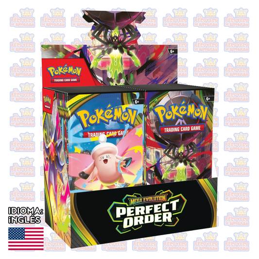 Pokémon TCG: Mega Evolution — Perfect Order Booster Box (36 Sobres) en Inglés