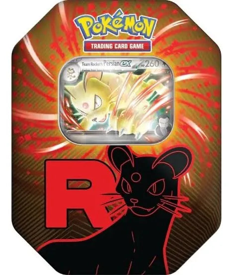 EN ESPAÑOL Pokémon TCG: Lata del Equipo Rocket