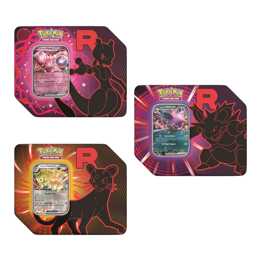 Pokémon TCG: Team Rocket Tin en Inglés