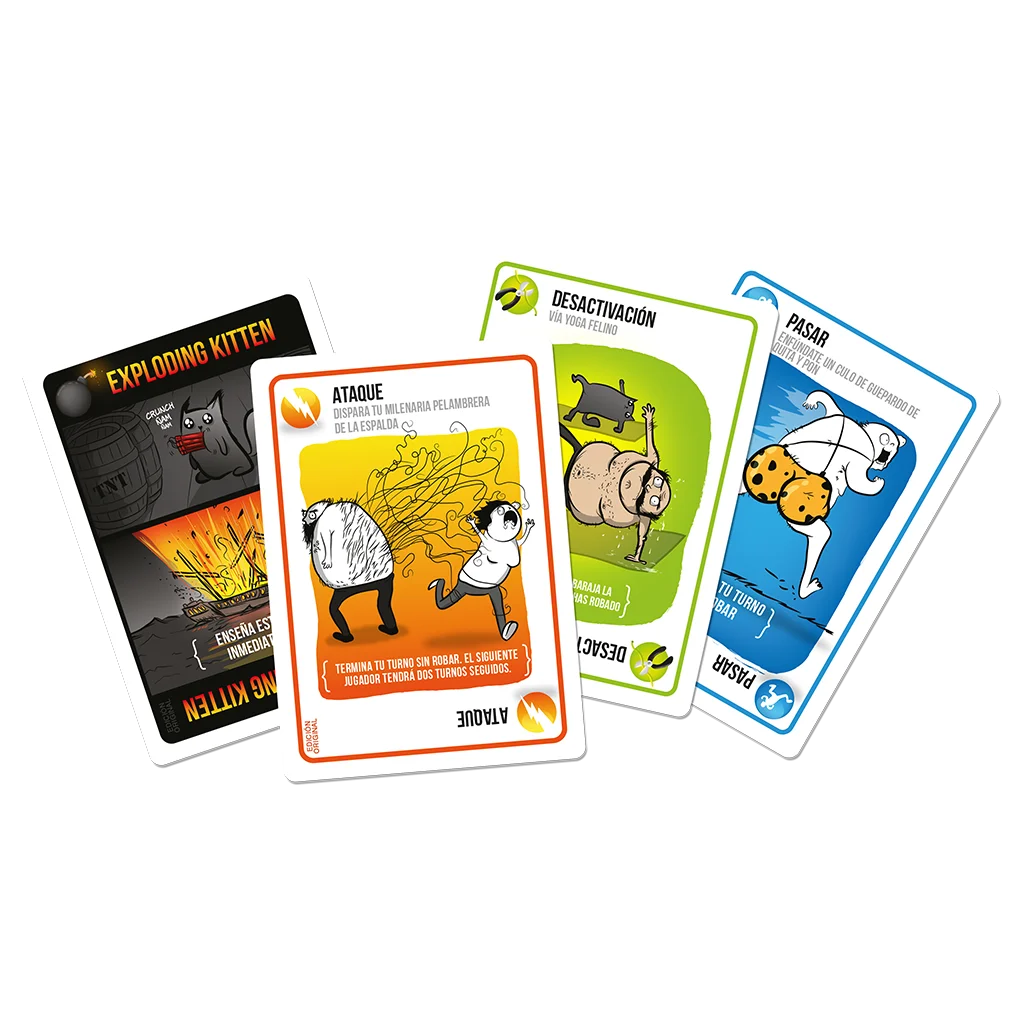 Exploding Kittens – Juego de Cartas en Español (Producto original)