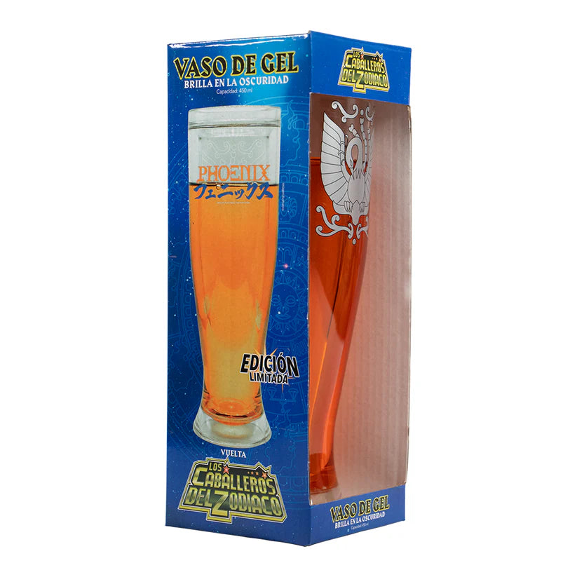 Vaso Mágico Glow In The Dark Caballeros del Zodiaco Fenix