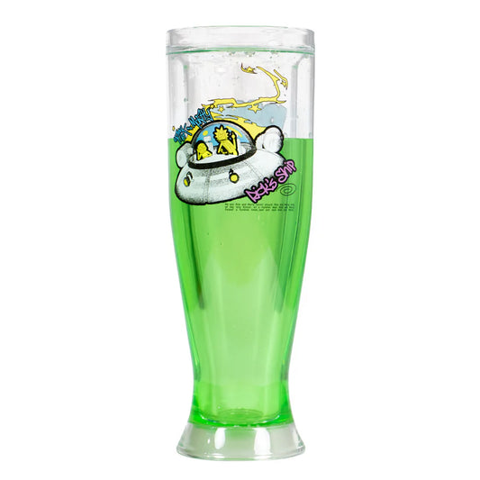 Vaso Mágico Glow In The Dark Rick and Morty In The Dark Ricks Snip