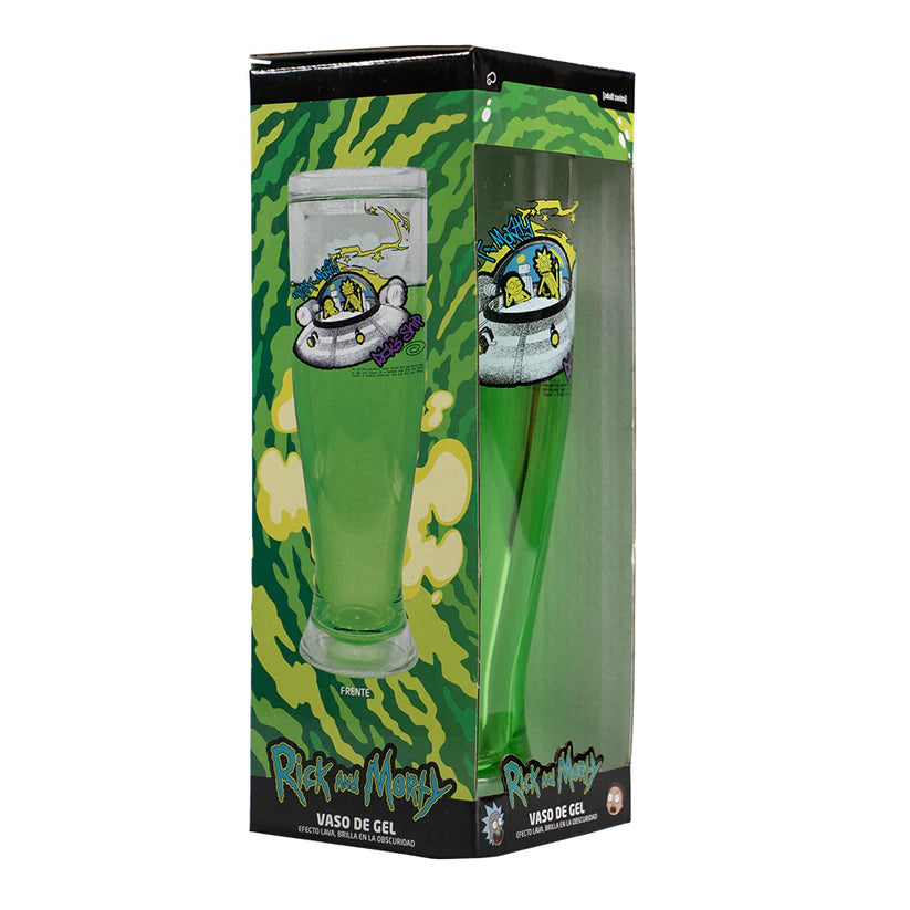 Vaso Mágico Glow In The Dark Rick and Morty In The Dark Ricks Snip