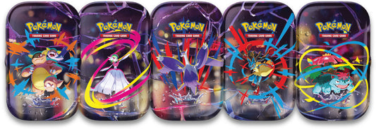Mini tin Mega Evoluciones 1 En Inglés