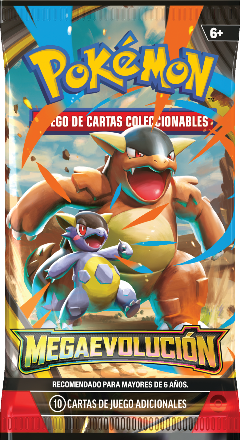 EN ESPAÑOL Pokemon TCG Mega Evoluciones 1 Sobre suelto en español