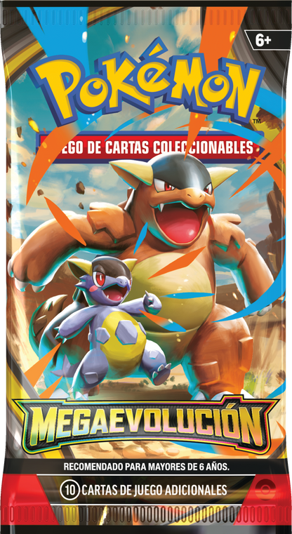 EN ESPAÑOL Pokemon TCG Mega Evoluciones 1 Sobre suelto en español