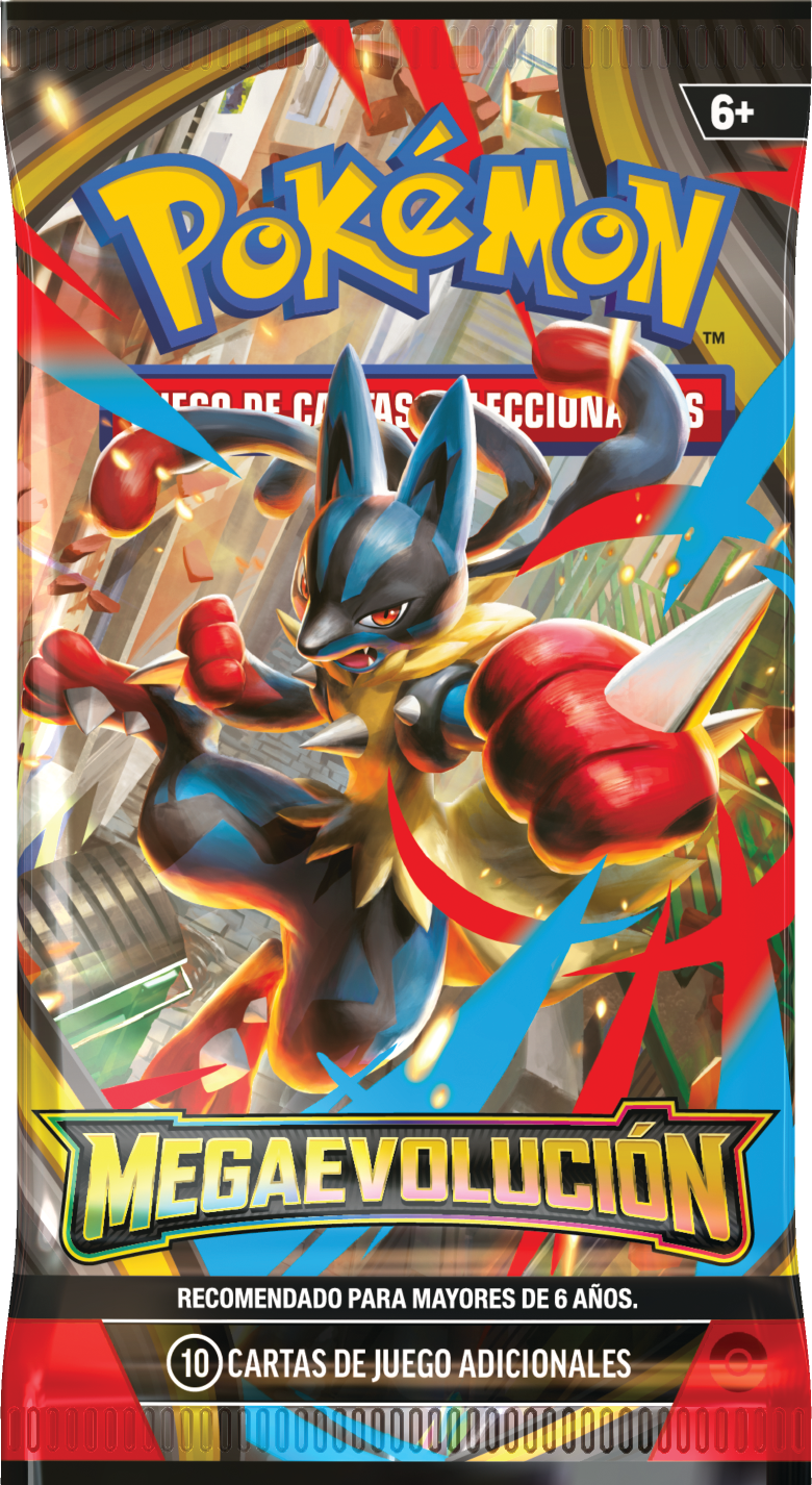 EN ESPAÑOL Pokemon TCG Mega Evoluciones 1 Sobre suelto en español