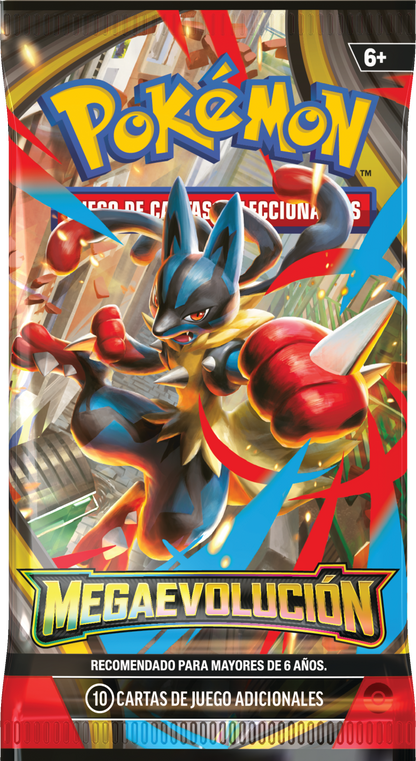EN ESPAÑOL Pokemon TCG Mega Evoluciones 1 Sobre suelto en español