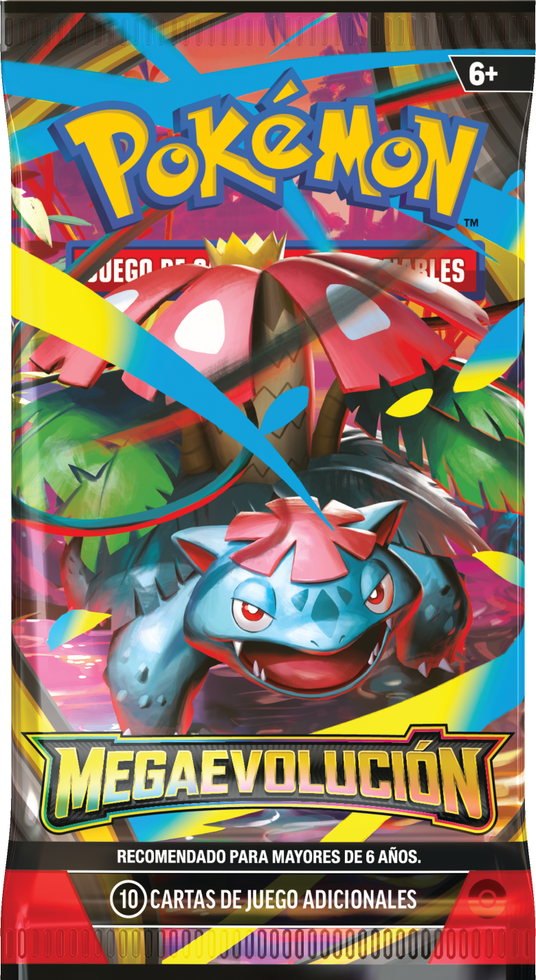 EN ESPAÑOL Pokemon TCG Mega Evoluciones 1 Sobre suelto en español