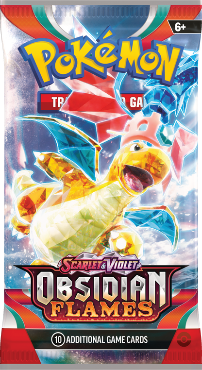 Pokémon TCG: Obsidian Flames Booster pack en Inglés