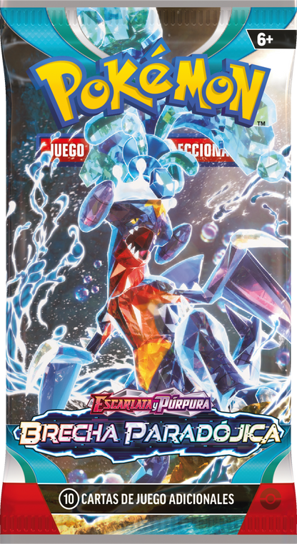 EN ESPAÑOL Pokémon TCG 1 Sleeved Booster Brecha Paradójica (Paradox Rift) en español